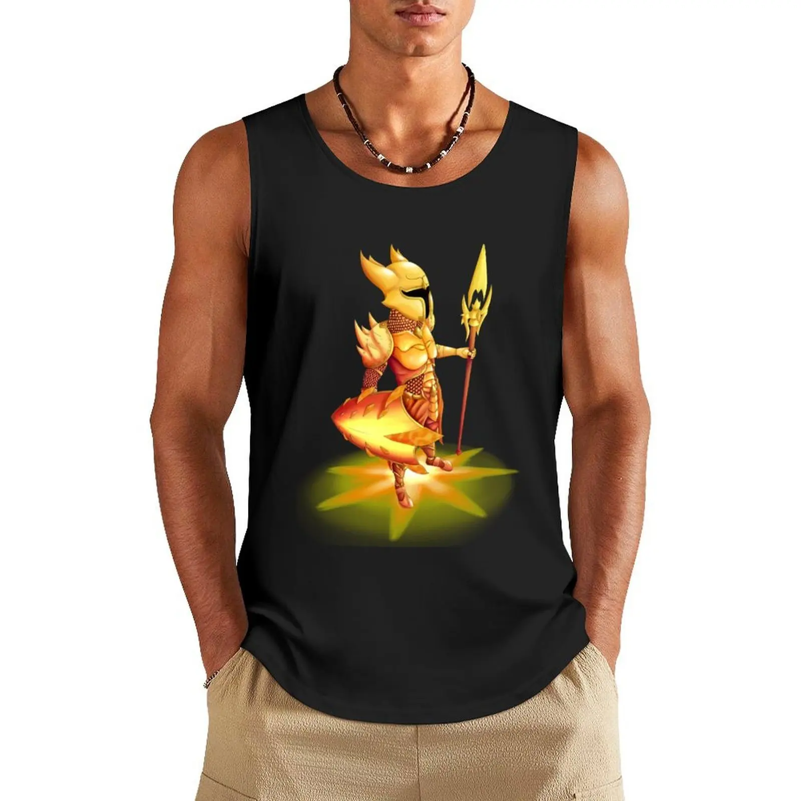 

Solar Warrior Tank Top Men's tops bodybuilding t-shirt mens clothing