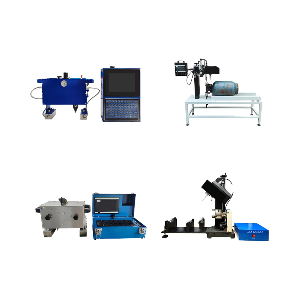 

Metal Aluminum Steel Portable Dot Marking Machine - Flange Circular Pipe Marking Manual Rotary Flange Valve