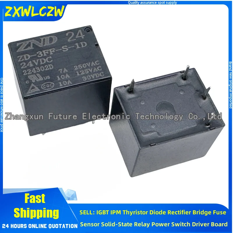 5Pcs/Lot Relay Zd-3… - image