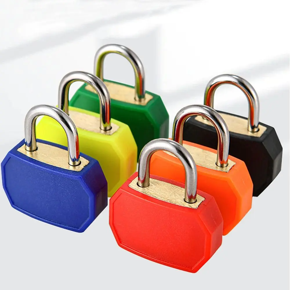 Mini Plastic Suitcase Diary Lock Anti-Theft 23mm Travel Bag Lock with 2 Keys Luggage Lock Home Decoration