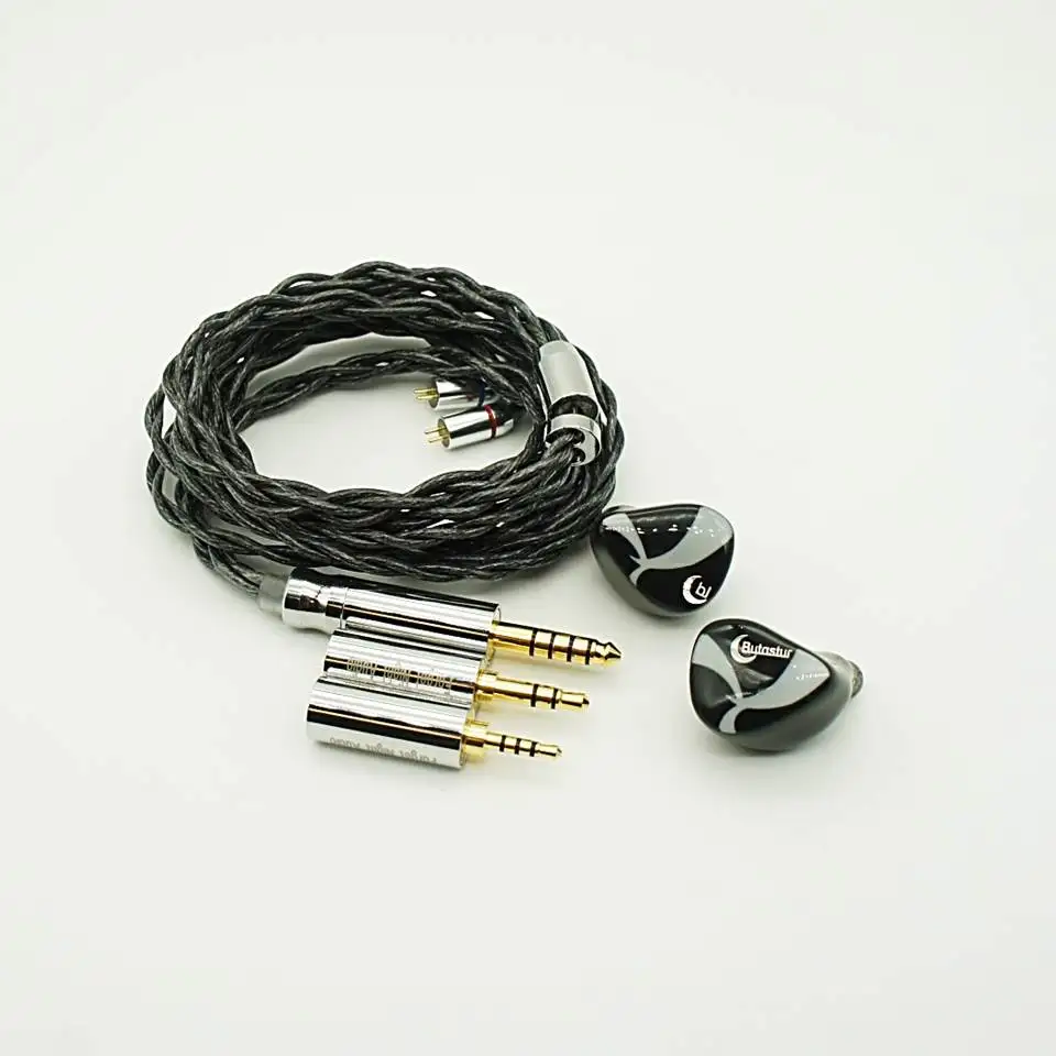 Night Oblivion Butastur 10 BA 2Pin 0.78mm HiFi Audiophile داخل الأذن سماعة IEM مع مفاتيح #6