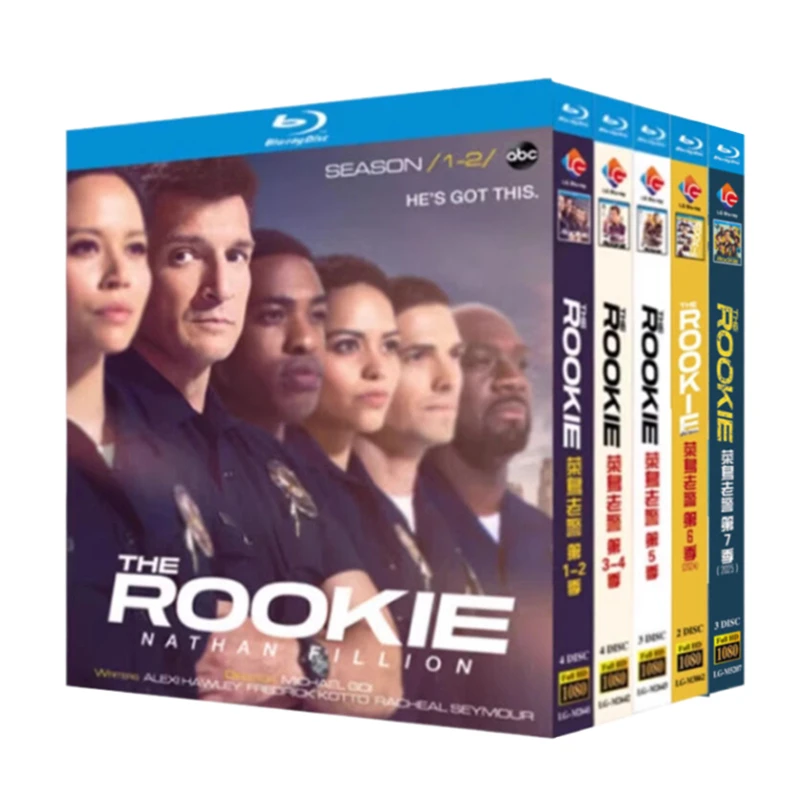 The Rookie Season 1-7 Blu-ray Disc BD - AliExpress 66