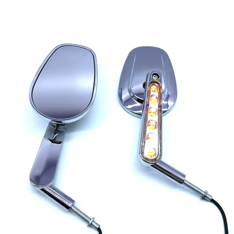 

Best Motorcycle Mirror Scooter Tricycle Rearview Side Mirror Electric Bike Decoration Mirror