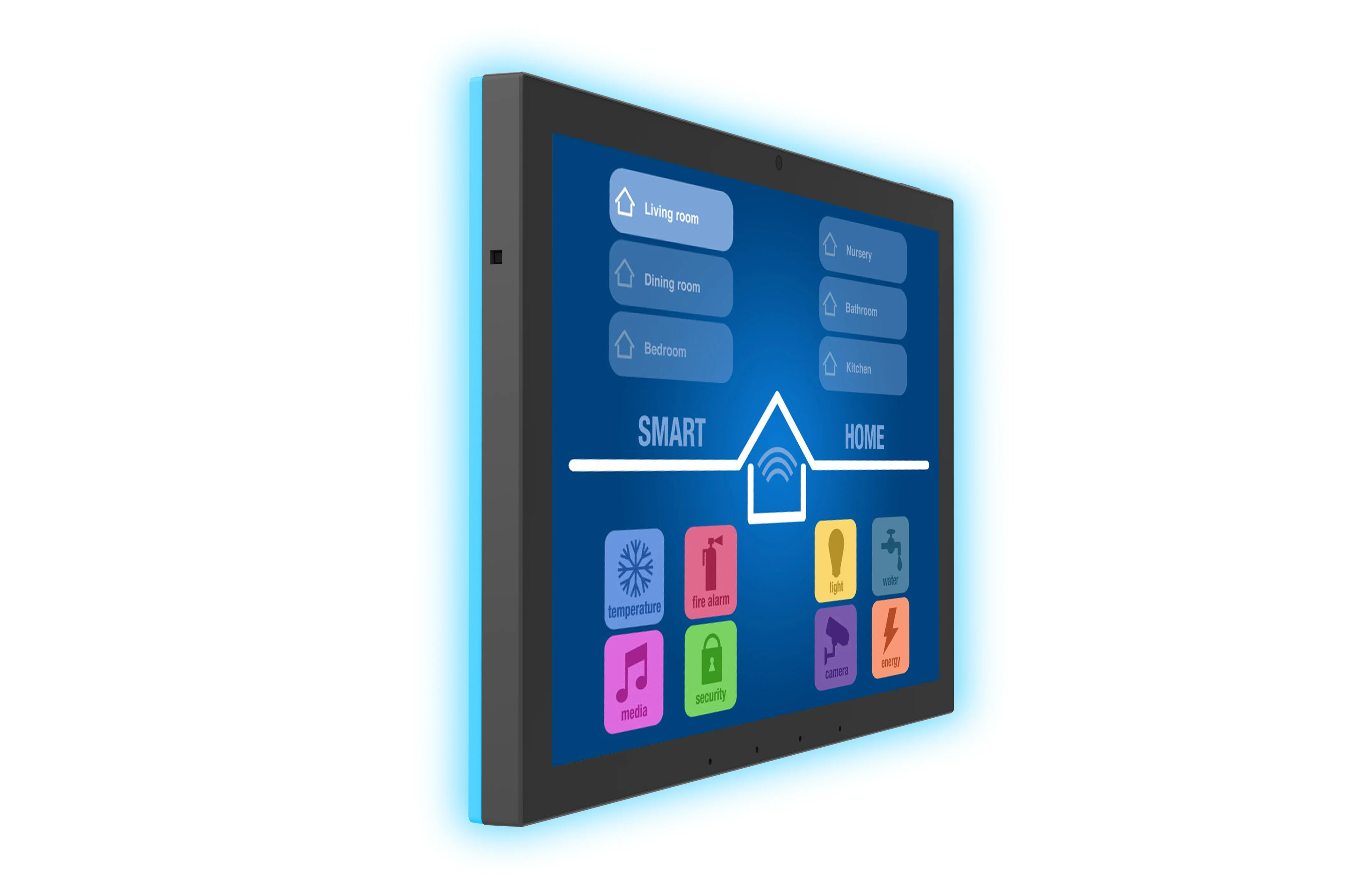 Smart Home Control Panel 10-Inch Android 14 4+64GB IPS Display with POE Touchscreen Control Panel App Method