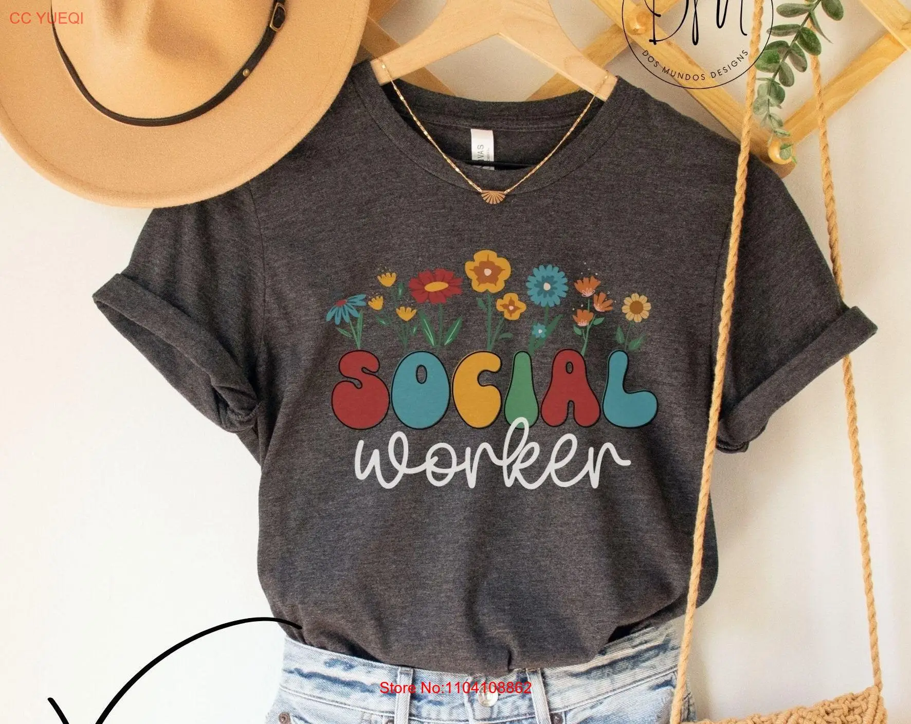 Social Worker T Shi… - image