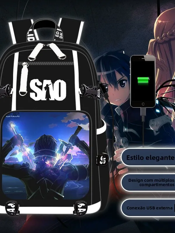 anime-game-sword-art-online-tomoya-asuna-unisex-travel-backpack-canvas-material-fitness-applicable-support-back-cushion