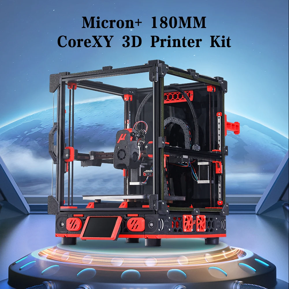 

Micron+ 180mm High Quality 3D Printer with BTT Manta M8P + CB1 motherboard Touch Screen MOONS' Motors