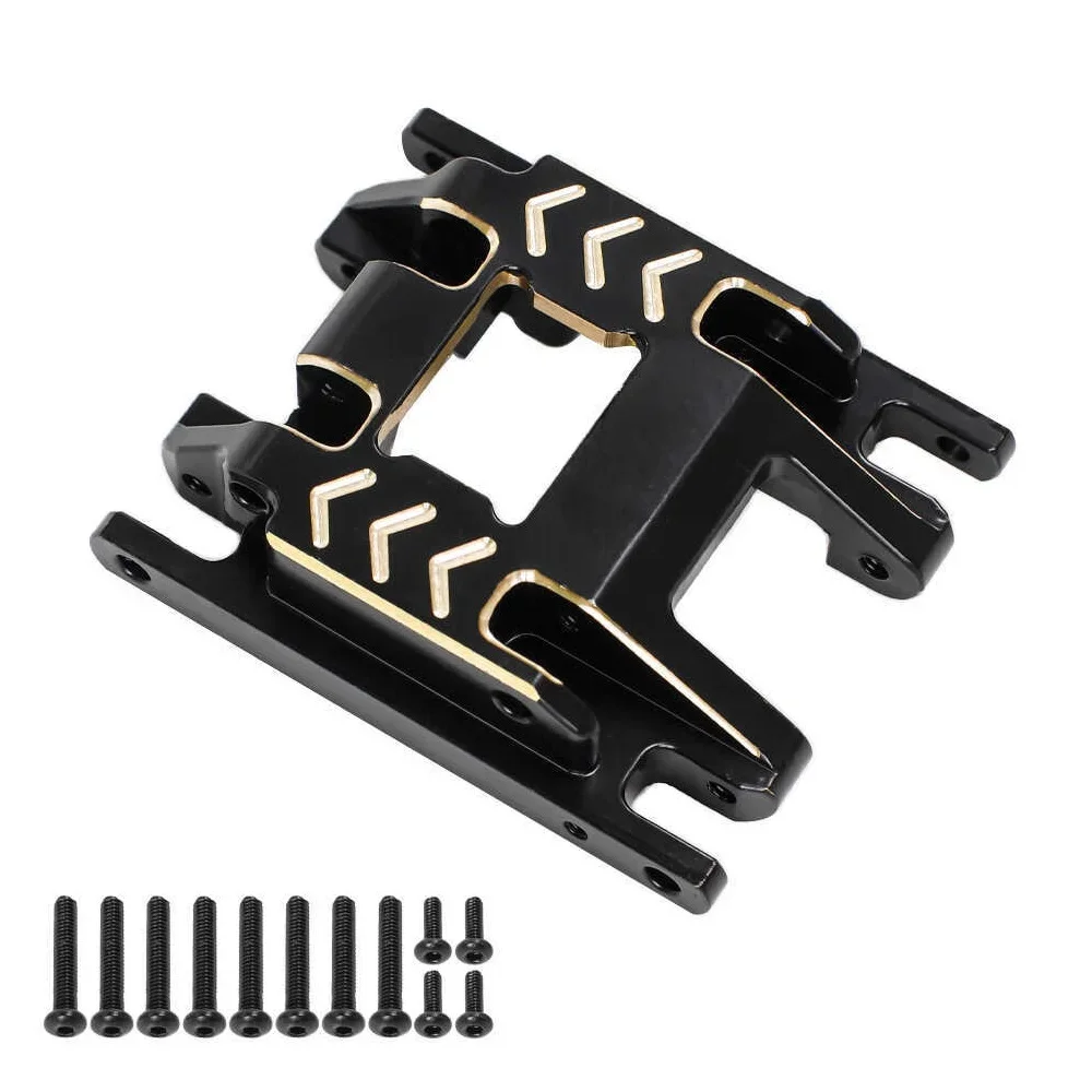 Brass Skidplate Skid Plate Transmission Mount 9736 for TRX4M TRX4-M 1/18 RC Crawler Car Upgrade Parts Accessories