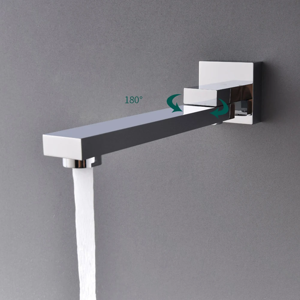 

Concealed Shower Faucet 360 Degree Rotation Faucet Corrosion-resistant Long-lasting Performance Bathroom Decor