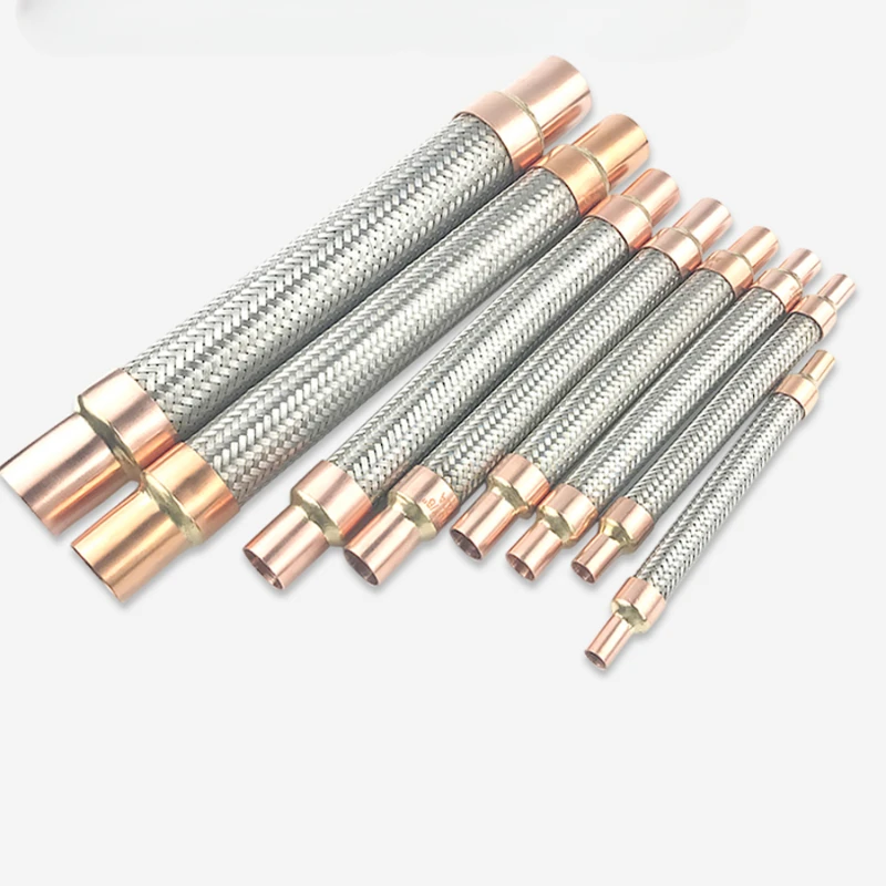 

Air conditioning compressor corrugated shock absorber tube refrigeration equipment hose cold storage unit equipment accessories