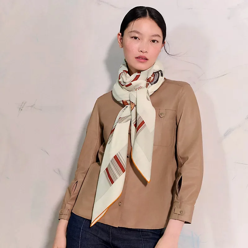 

Winter Large Scarf Luxury Brand Shawls Women Silk Wool Scarves Mother Christmas Gift 135CM Clothing Accessories