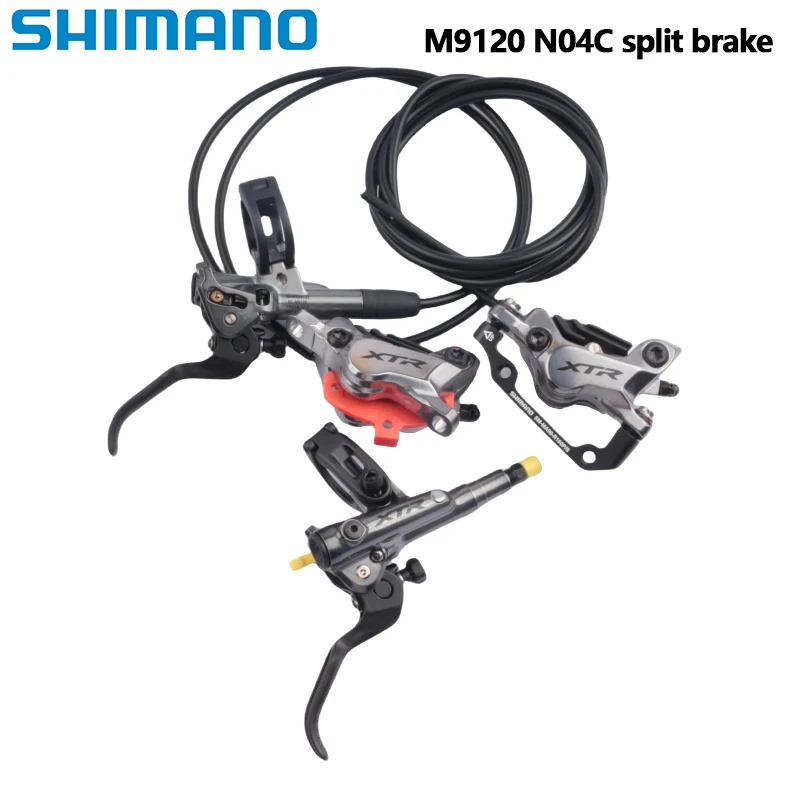 SHIMANO Hidraulic Disc Brake M9100 M9120 N03A/N04C/D03S Resin Pads M9100 K04TI Split Brake 900MM 1600MM ICE-TECH Left Right