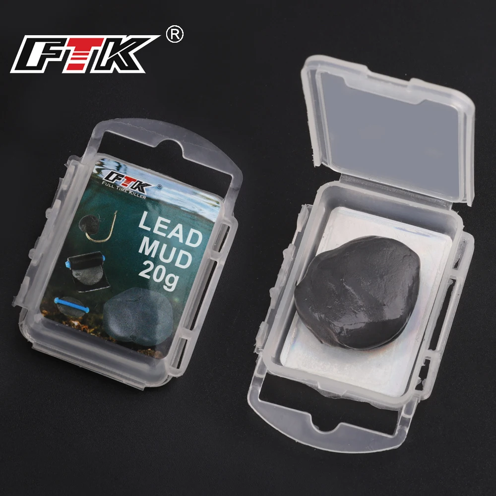 FTK Plomb de pêche à la carpe en tungstène souple, Tube de plomb en pâte de tungstène, Matériel de pêche à la mouche Leadcore, Chod Rig