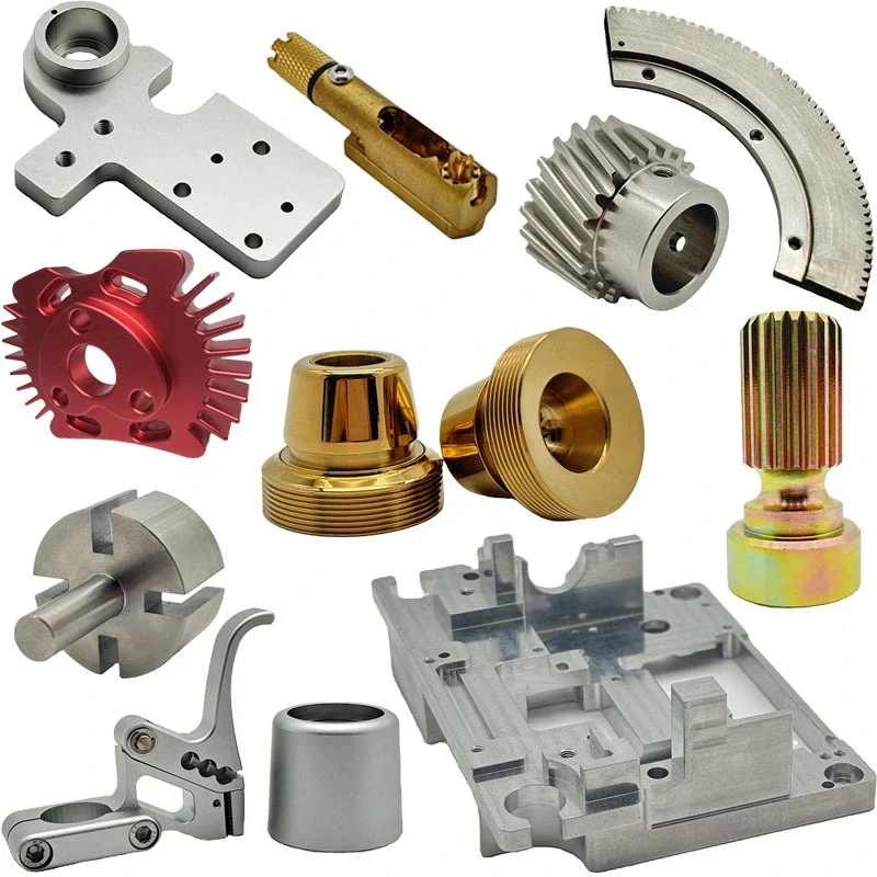 Precision Milling 5 Axis Cnc Machining Services Custom Brass Stainless Steel Plastic Anodized Aluminum Parts