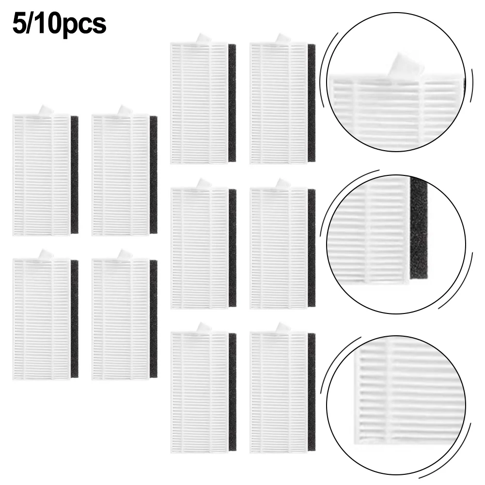 5/10pcs Filters For ABIR R30 Robot Vacuums Cleaner Filter Spare Part Accessory Replacement Filters Sweeper Parts Home Cleaning