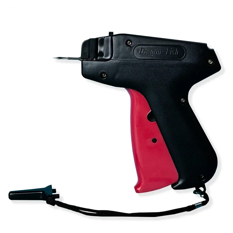 Semi-Automatic Clothing Tag Gun,Black and Red