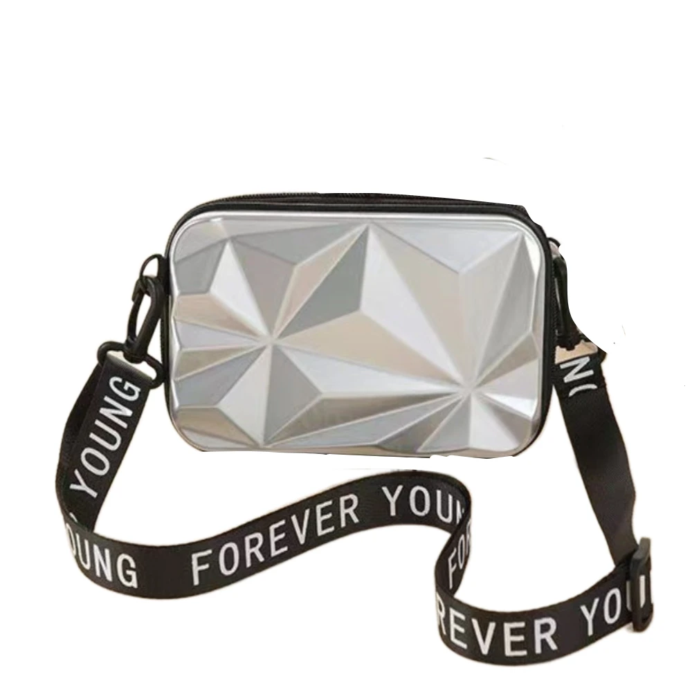 

7-дюймовая женская сумка в форме мини-чемодана, корейский стиль, на молнии, на одно плечо, кошелек для помады, водонепроницаемая сумка через плечо для шопинга