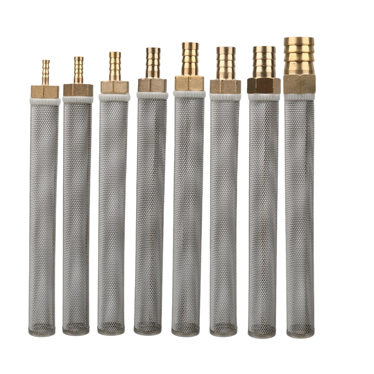 4 ~ 20mm Verlängert Schlauch Filter Auto Waschen Rohr Garten Bewässerung Aquarium Filter Wasser Rohr Sieb Edelstahl Mesh filter