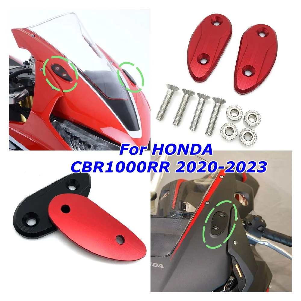 

Для HONDA CBR1000RR CBR1000 RR CBR 1000RR CBR 1000RR 2020-2023 мотоциклетное зеркало, заглушки, заглушки, блоки, декоративный набор