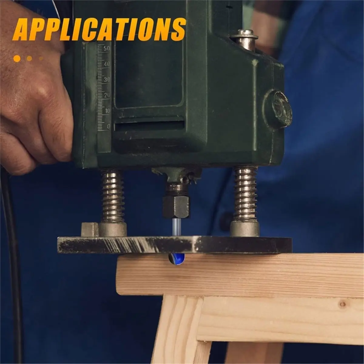 4-Piece Core Box Router Bit Set, 1/4