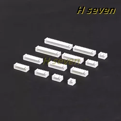50pcs XH2.54 Connector 2.54 mm Straight needle 2p/3/4/5/6/7/8/9/10--16p