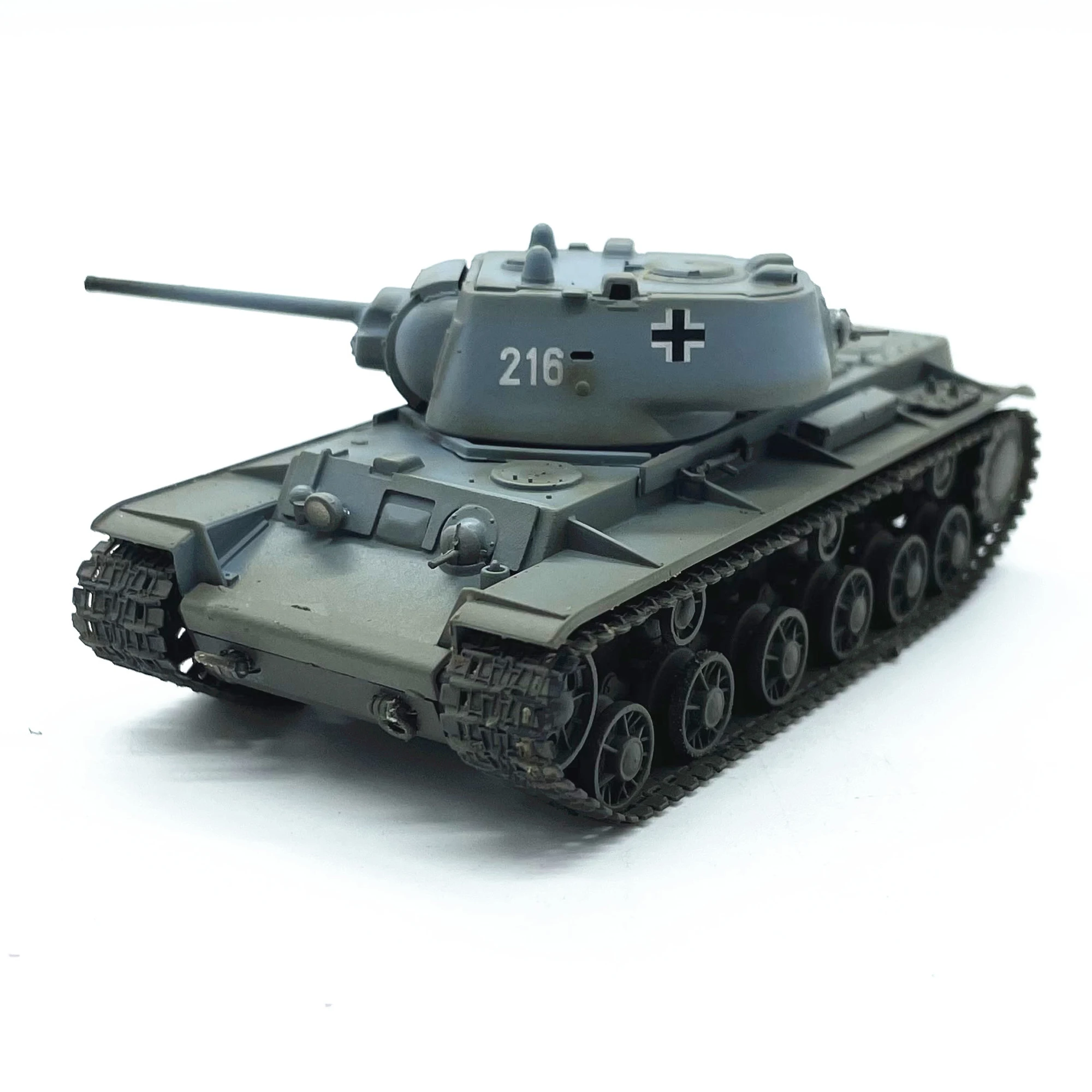 

Plastic Model of German KV-1 Militarized Combat Tank 1:72 Scale Toy Gift Collection Simulation Display Decoration