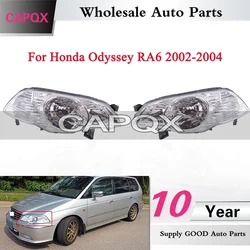 CAPQX 2PCS For Honda Odyssey RA6 2002 2003 2004 Front Headlamp Headlight Head Light Lamp 33151-SCP-W01 33101-SCP-W01