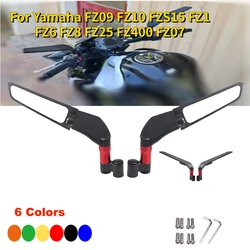 백미러 윈드 윙 사이드 리버싱 미러, 야마하 FZ09 FZ10 FZS15 FZ1 FZ6 FZ8 FZ25 FZ400 fz071ur