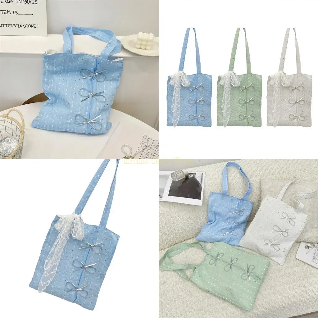 

X90d блестящие луки деталь негабаритная сумка подмышки повседневная сумка для плеча женская сумочка ежедневно существенные сумки