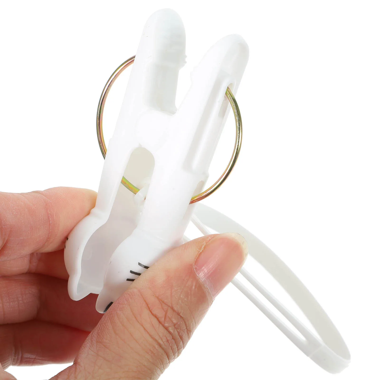 

6pcs Clothes Drying Clips Windproof Anti-Slip Plastic Clothespins For Towels Socks Blankets Laundry Outdoor Balcony Multipurpose