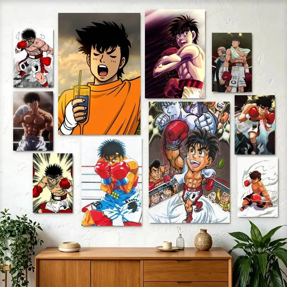 Hajime no Ippo Sendo Takeshi Poster Perfect Space Sticker Self Adhesive for Office Home Theater Wall Art Decor Fancy Gift