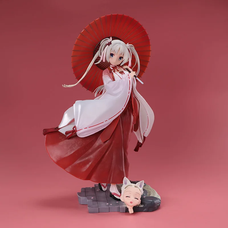 28cm Senren Banka Tomotake Yoshino Kimono Ver. 1/7 Scale PVC Action Figure Anime Figure Model Toys Collection Doll Gift