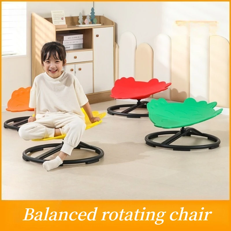 Kids Sensory Integration Sports Toy Chairs Child Balanced Rotating Chair Children Spinning Seat Balance Training Games Toys