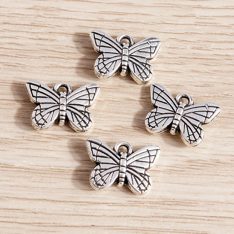 Tusember 20 Stück Legierungs-Anhänger in Form von Eule, Bär, Elefant und Pferd für Schmuck, Halsketten, DIY-Armbänder, Ohrringe, Zubehör und Bastelarbeiten – Detail 33