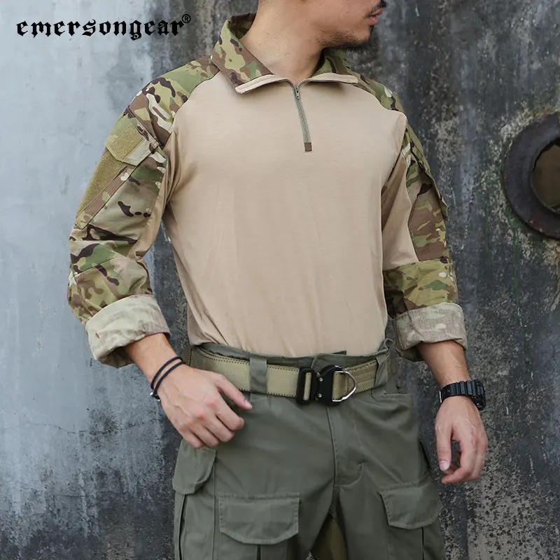 Emersongear Verbesserte Version E3 Kampfhemd Taktisches Herren-BDU-Sportshirt Slim Fit Diensthemd Echtes Trekking-Jagd-Wanderhemd – Detail 9