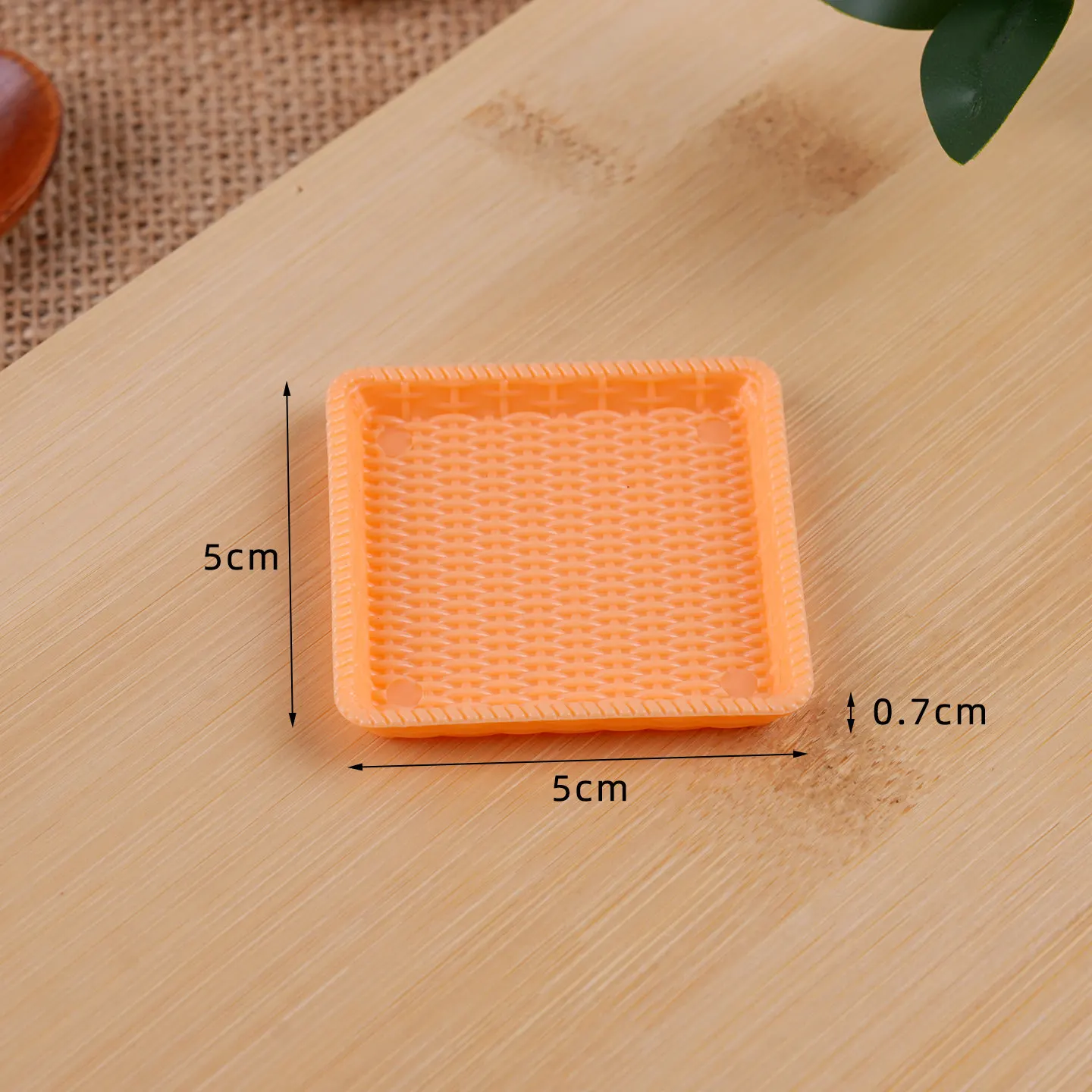 Mini Mand Groentemand Rekwisieten Poppenhuis Supermarkt Scène Eten Speelgoed Miniaturen Simulatie Huisdecoratie Decoratie 20st/lot