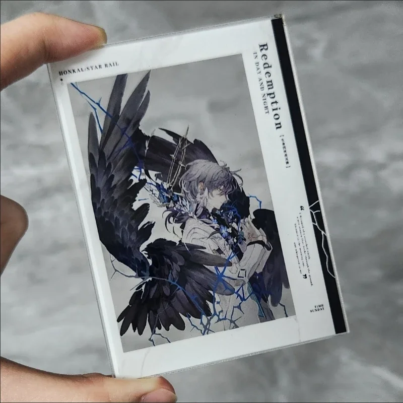 Honkai:Star Rail Sunday Day and Night Salvation Transparent Card PVC Lomo Cards Photocard For Fans Collection Take a Group Photo