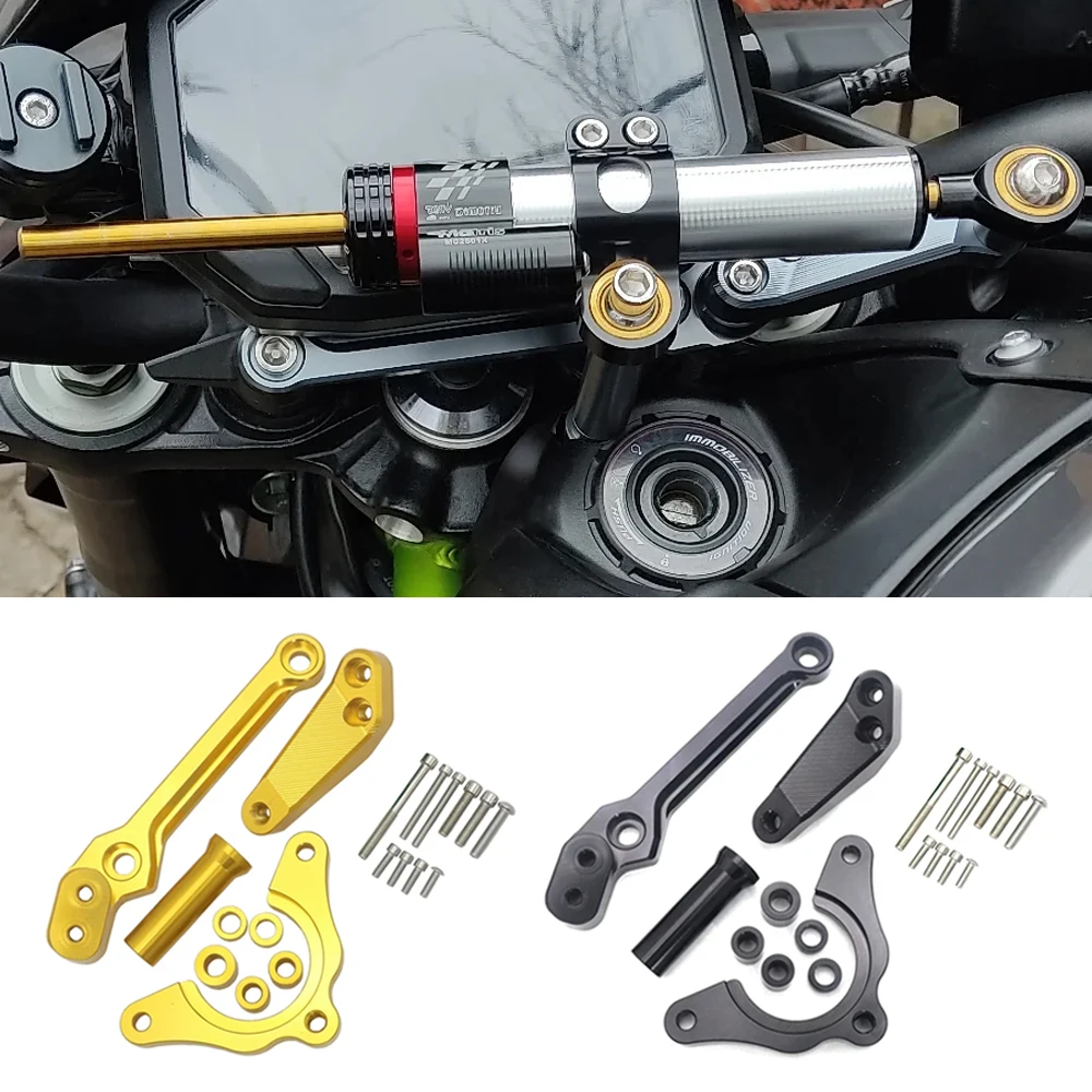 

Motorcycle Accessories Steering Stabilize Damper Bracket Mount Motorbike Damper Steering New For Kawasaki Z900 Z 900 2017 - 2022