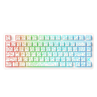 Jet 75 E-sports Magnetic Axis Mechanical Gaming Keyboard 80-keys RGB Gasket Structure Wired 8K 0.1ms Low Latency for PC Computer