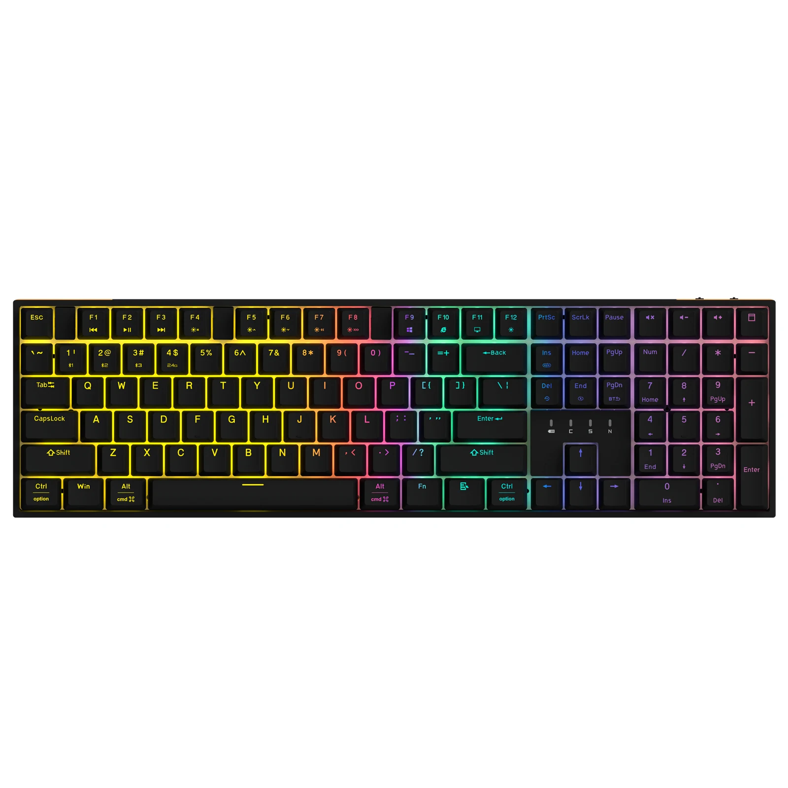 IROK ZN 104 Mechanical Keyboards Bluetooth Wireless Keyboard magnetic suspension 3mode Gasket Rgb Custom Hot-Swap Gaming Keyboad