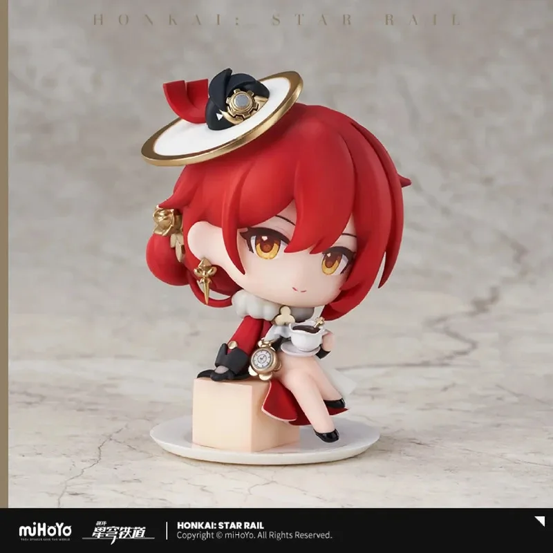 Gioco Cosplay Honkai Star Rail Train Tea Party Tema Figura di cartone animato Danheng Him Welteko 7 marzo Statua Accessori anime Regalo