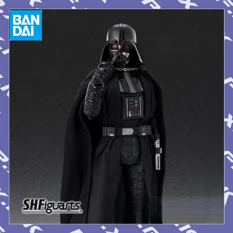 

Bandai SHF Star Wars Darth Vader Black Warrior New Hope Edition Classic Action Figure Model