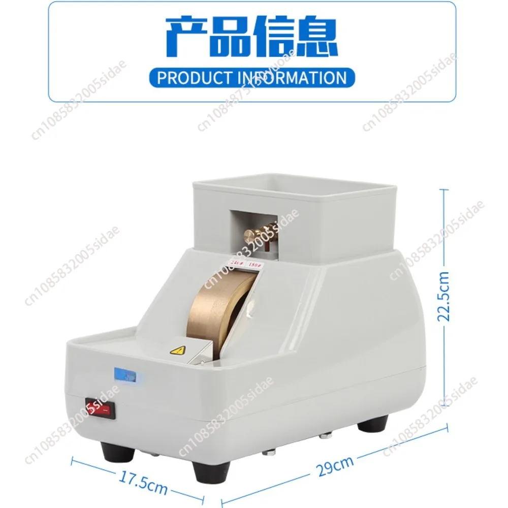 Manual Hand Mill Optical Processing Grinder Hand Lens Edger Rough & Fine & V Shape Grinding Wheel Double Wheel Holder CP-7-35WV