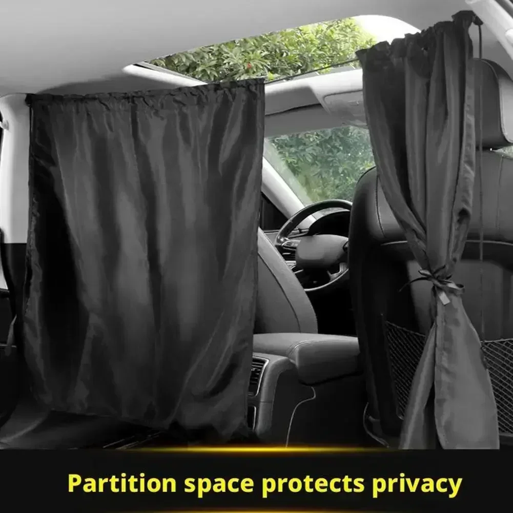 Car Divider SunShade Privacy Curtain Car Isolation Curtain Partition Side Window Sunshade Protection Curtain