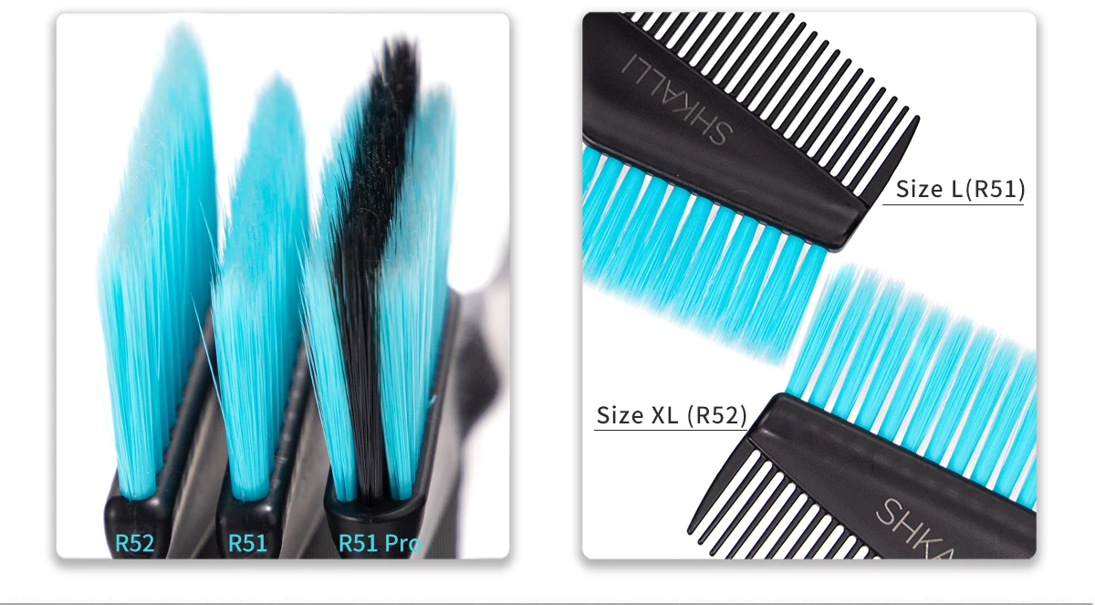 Professioneller Haarfarbkamm und Bürste für den Salon und den Heimgebrauch | Ergonomisches Kammbürsten-Hybrid-Design | Bleichmittel, Highlights, Up Tools – Detail 4