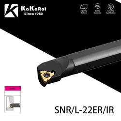 Держатель инструмента для обточки внутренней резьбы KaKarot SNR0020R22 SNR0025S22 SNR0032T22 SNL0020R22 SNL0025S22, карбидные вставки 22ER 22IR