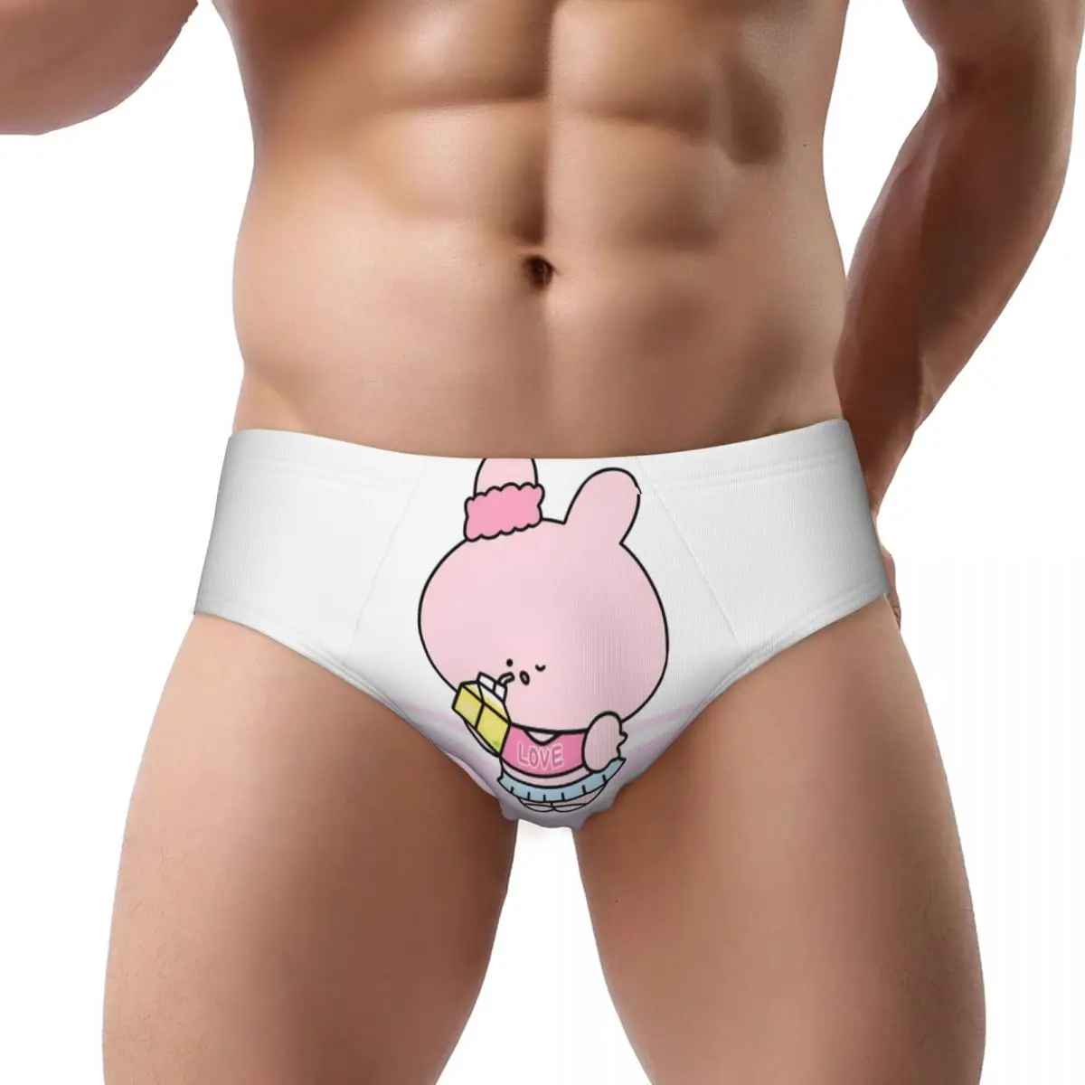 

Мужские трусы Asamimichaan с героями аниме Asamimi, мужские трусы, мужское эластичное нижнее белье, трусы