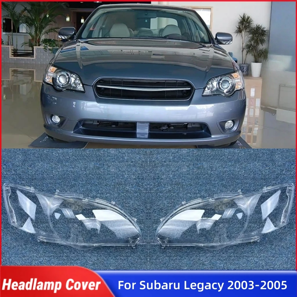 

For Subaru Legacy 2003 2004 2005 Accessory Cars Shade Headlight Headlamp Shell Car Front Headlight Lens Cover Lights Shell