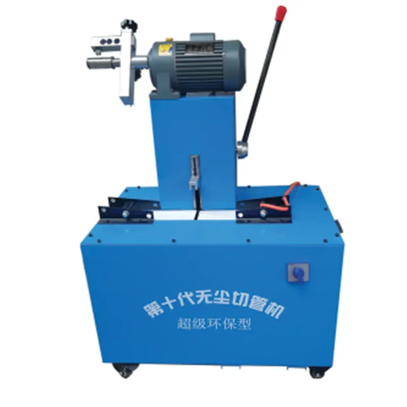 

New hose crimper and cutting machine 2.5 hose crimping and skiving machine electric hose cutting and skiving machine