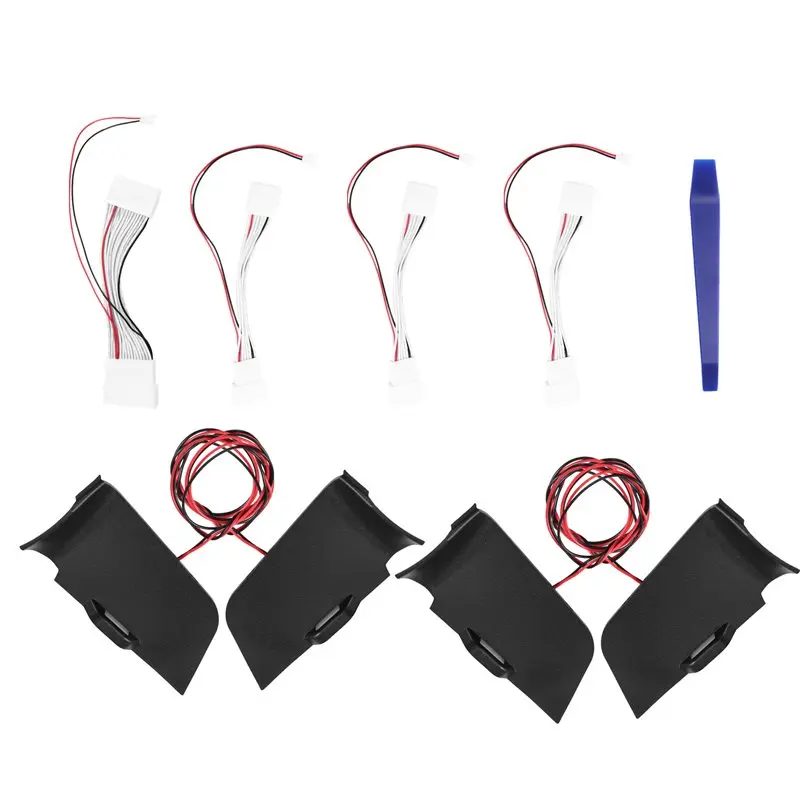 

Armrest Door Bowl Atmosphere Light Interior Light Frame Handle For Toyota RAV4 2019-2024 Light Blue Light